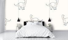 Apatosaurus Dinosaur Wall Mural
