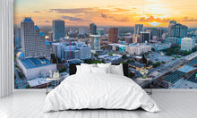 Aerial View Orlando Florida Downtown Wall Mural