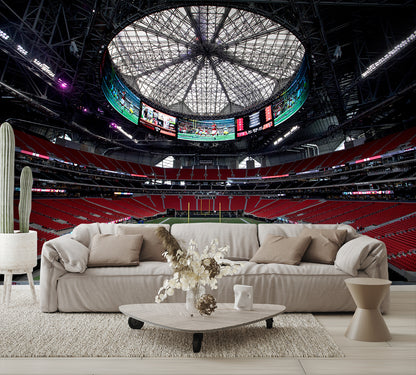 Mercedes-Benz Football Stadium B Wall Mural