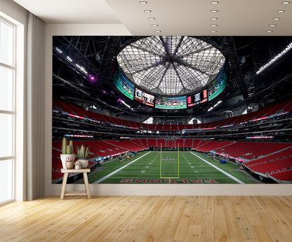 Mercedes-Benz Football Stadium B Wall Mural