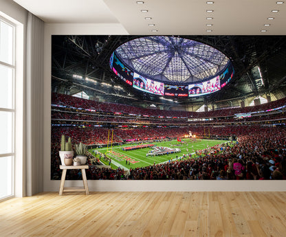 Mercedes-Benz Football Stadium Wall Mural