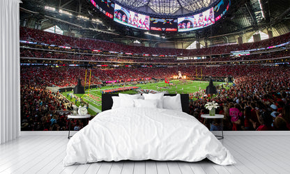Mercedes-Benz Football Stadium Wall Mural