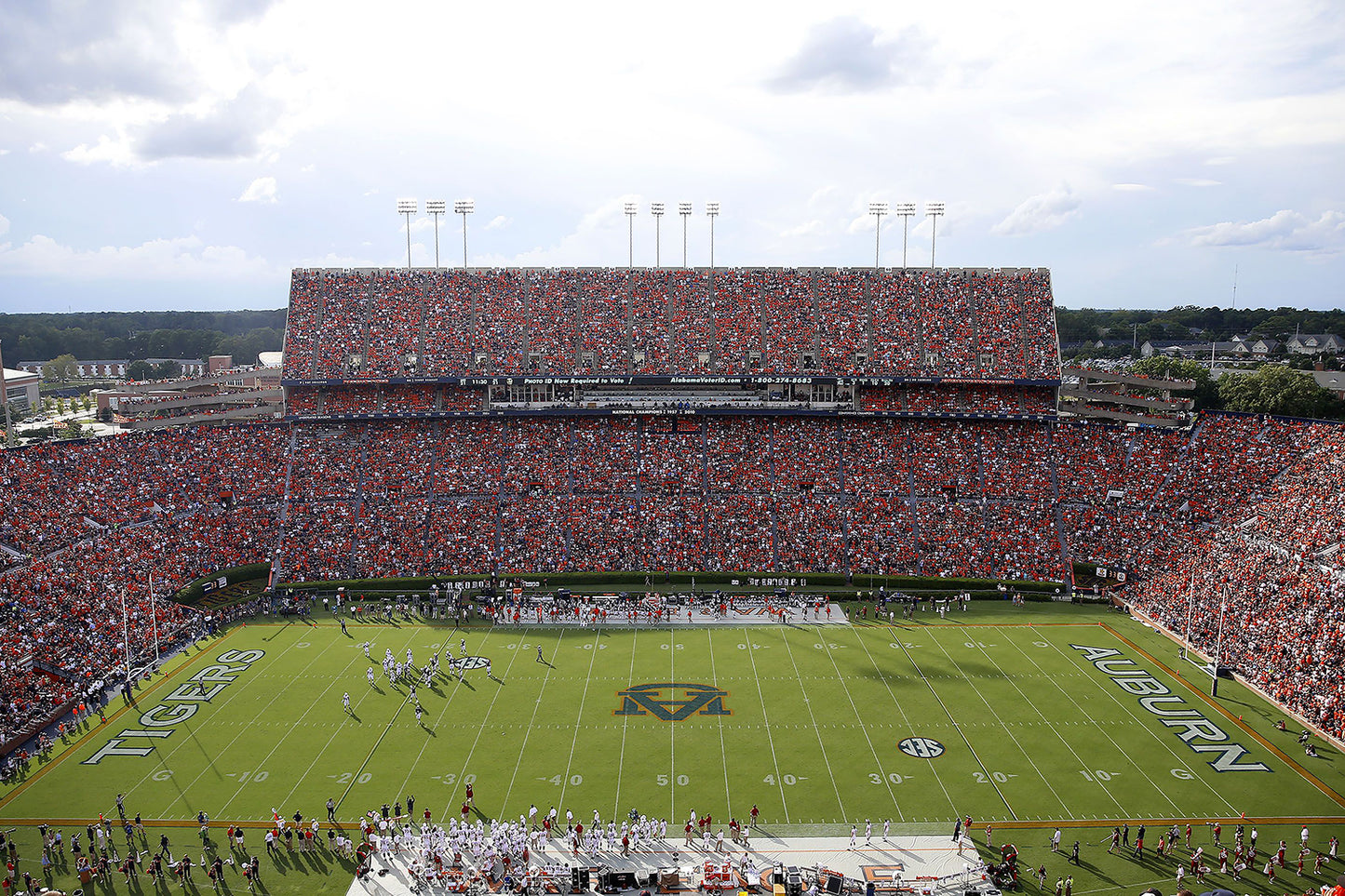 Auburn Tigers Football Stadium Wallpaper Mural