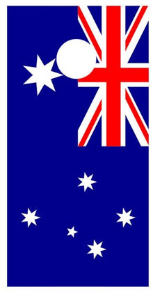 Flag of Australia Cornhole Decal Wrap