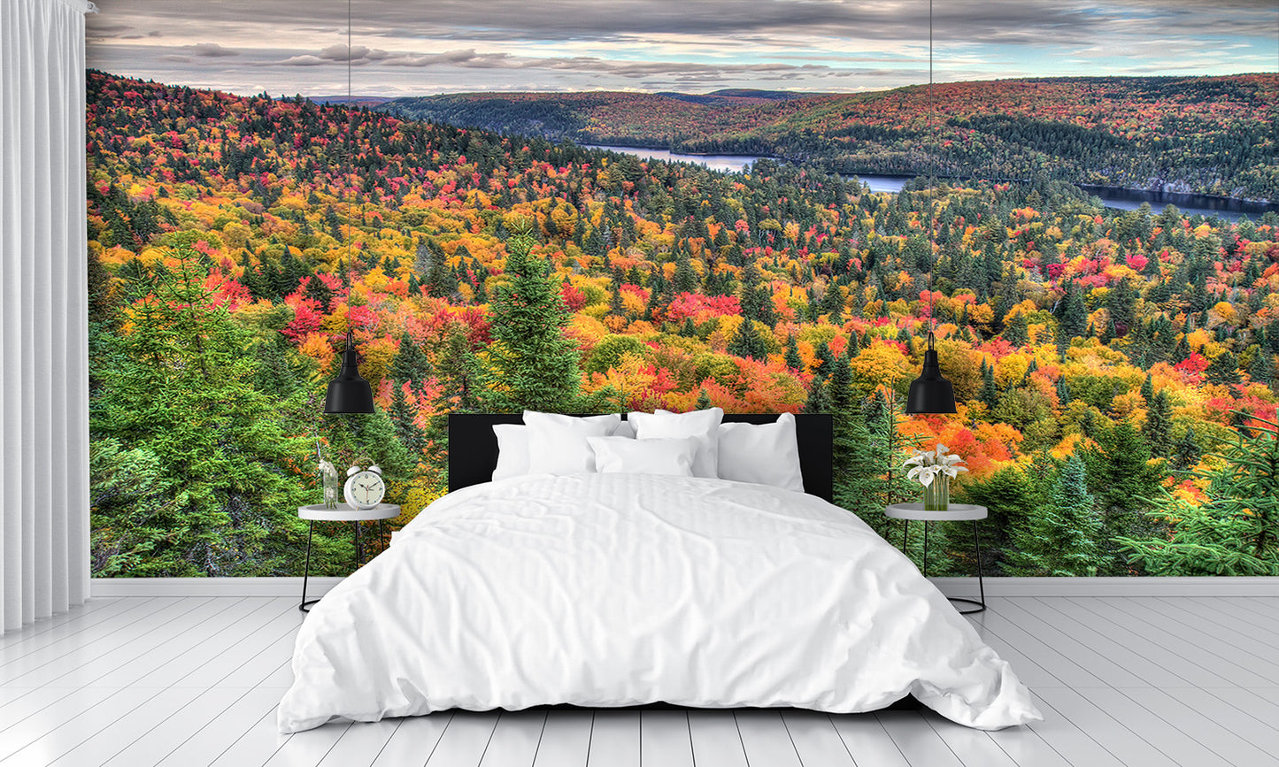 Beautiful Autumn Mountains Wall Mural