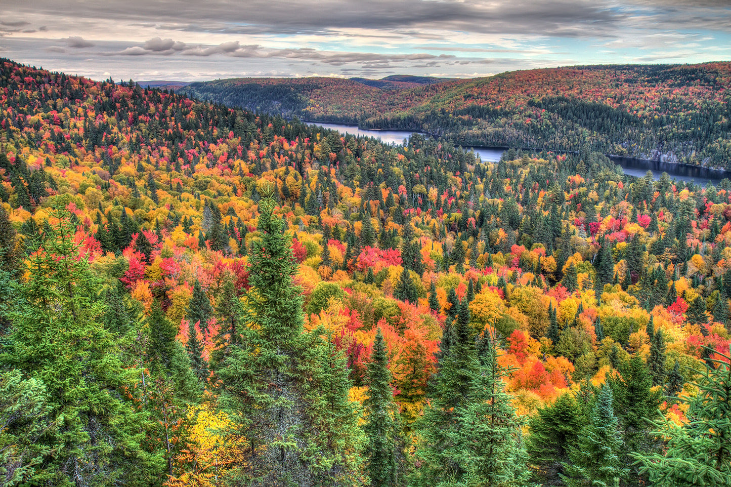Beautiful Autumn Mountains Wall Mural