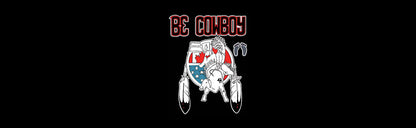 Be Cowboy Bull Rider Rear Window Decal