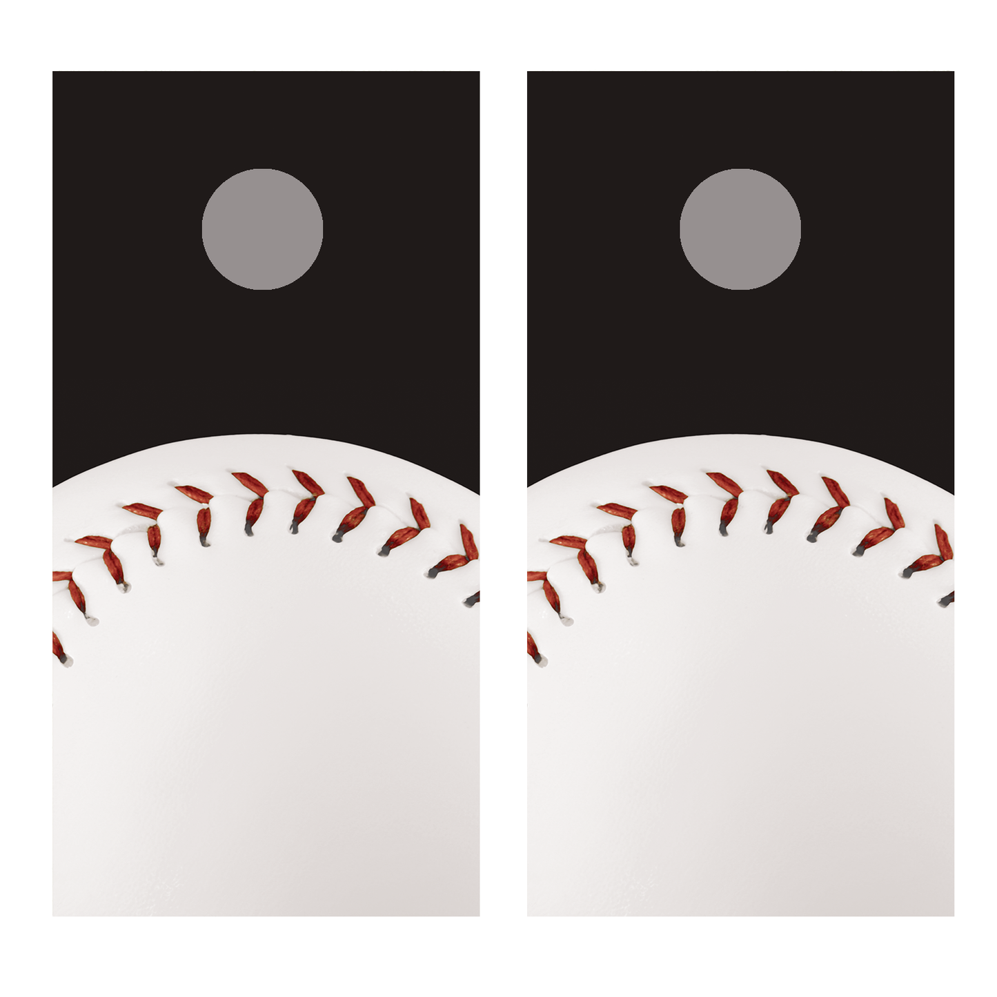Baseball 1 Cornhole Board Decal Wraps