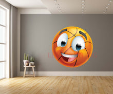 Basketball Emotion Cartoon Wall Art Decal