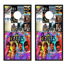The Beatles Corn Hole Board Decal Wrap