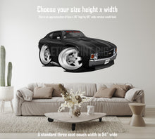 Car Art Black Death Chevelle Wall Decal