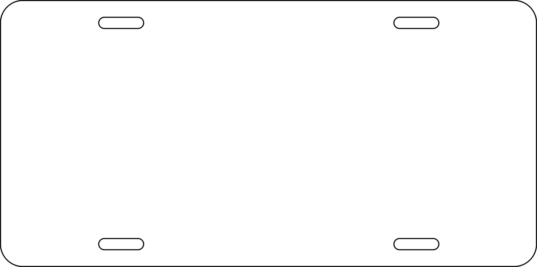 Design your own license plate let s print big