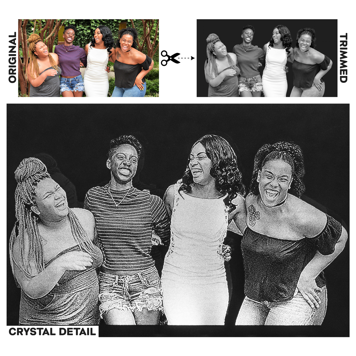 Custom Photo Engraved Crystal - Block