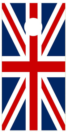 British Flag Cornhole Decal Wrap