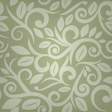 Wallpaper by the square foot Brown Flower Design Pattern - Let's Print Big