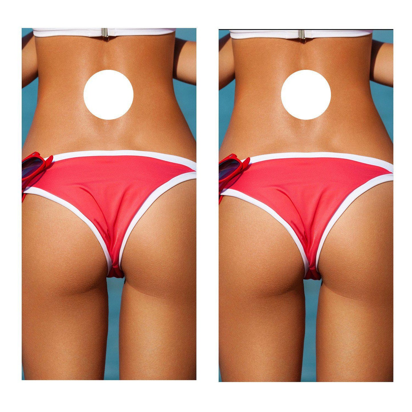 Beautiful Back Side Girls Corn hole Board Decal Wrap - Let's Print Big