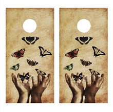 Butterflies Cornhole Board Decals Bean Bag Toss