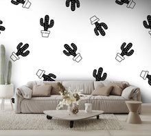 Cactus Plant Wall Mural
