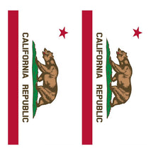 Flag of California Cornhole Decal Wrap