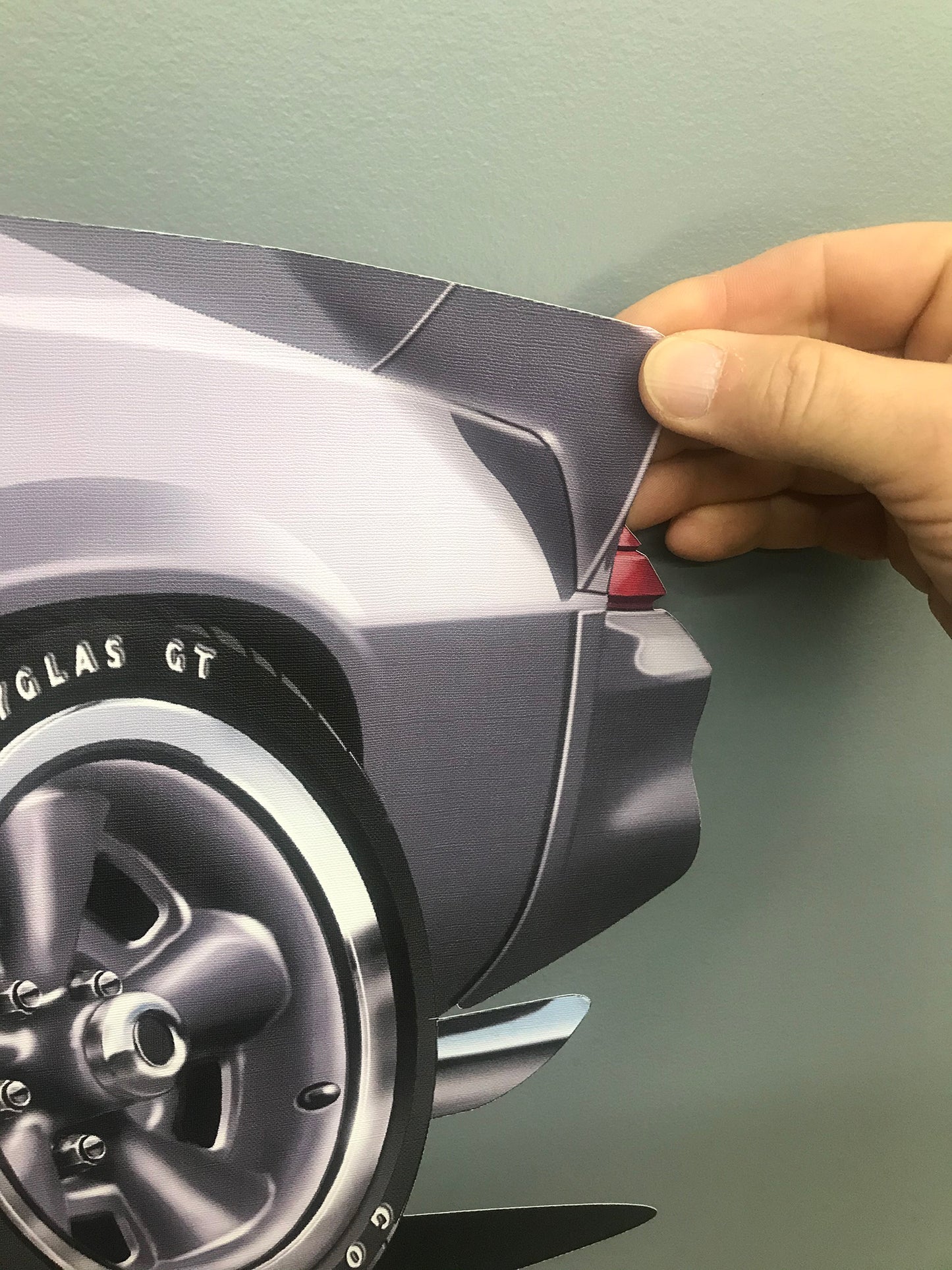 1981 Camaro T-Top Gray Muscle Car Art Wall Decal