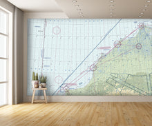 Aeronautical Chart Cape Lisburne Wall Mural