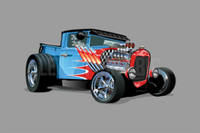Car Art Cartoon Hotrod 7 Wall Decal