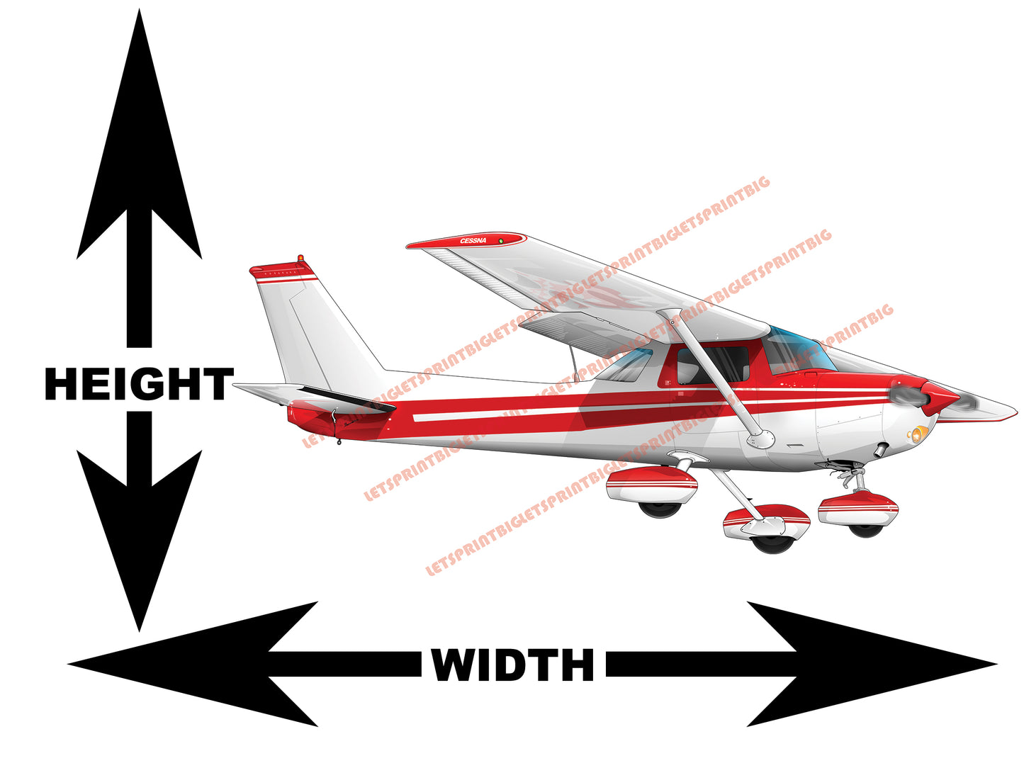 Cessna Airplane Wall Decals