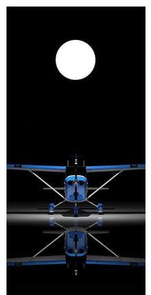 Cessna Mirror Image Airplane Corn hole Wrap decal sticker
