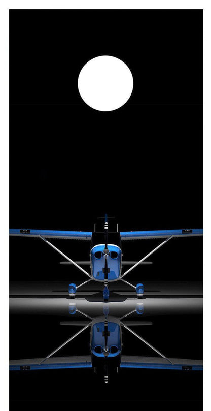 Cessna Mirror Image Airplane Corn hole Wrap decal sticker
