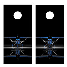 Cessna Mirror Image Airplane Corn hole Wrap decal sticker
