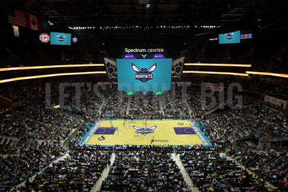 Spectrum Center Basketball Arena Wall Mural