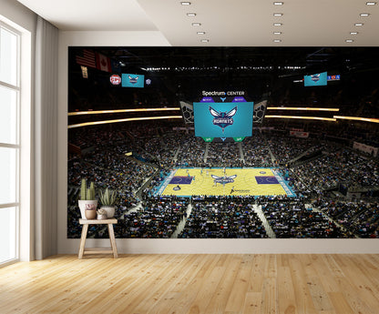 Spectrum Center Basketball Arena Wall Mural