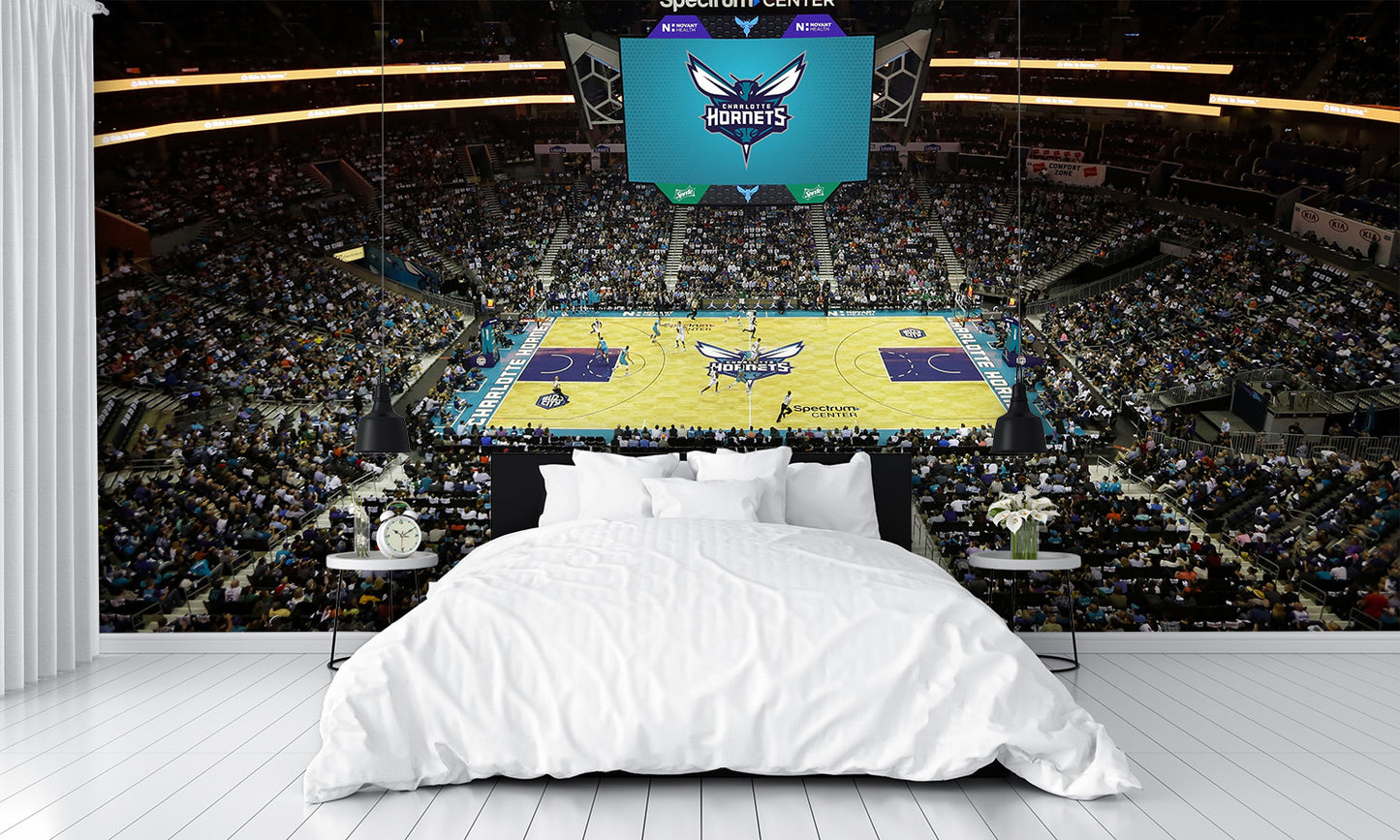 Spectrum Center Basketball Arena Wall Mural