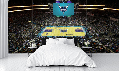 Spectrum Center Basketball Arena Wall Mural