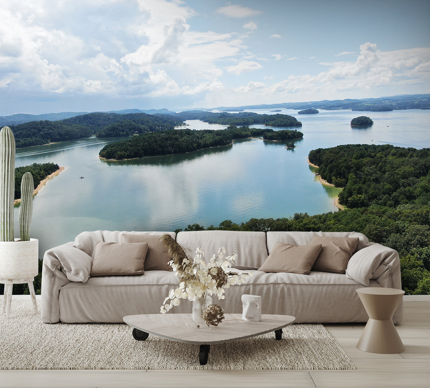 Cherokee Reservoir Tennessee Version A Mural Wallpaper