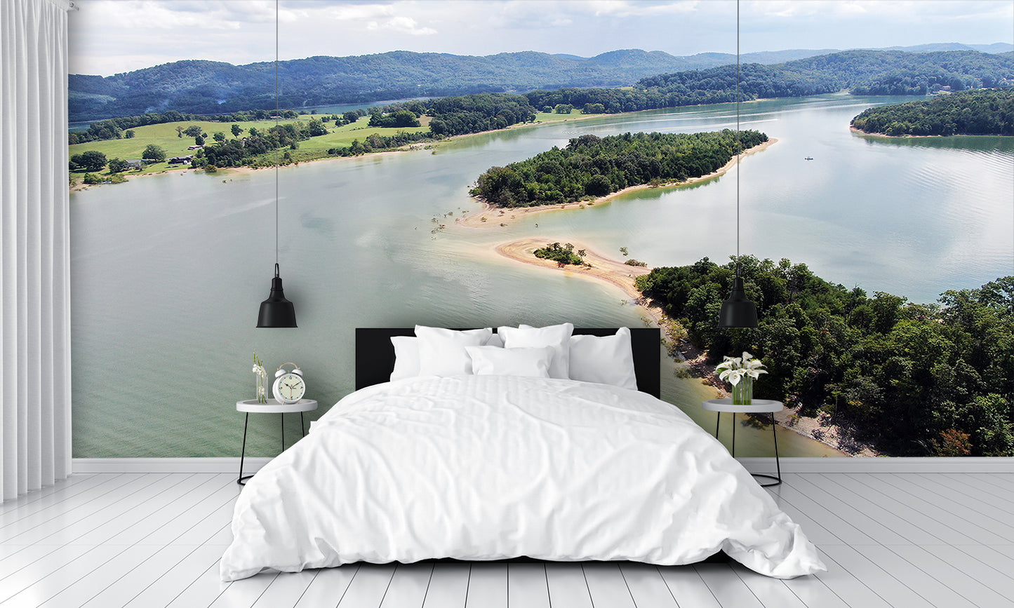Cherokee Reservoir Tennessee Version B Mural Wallpaper