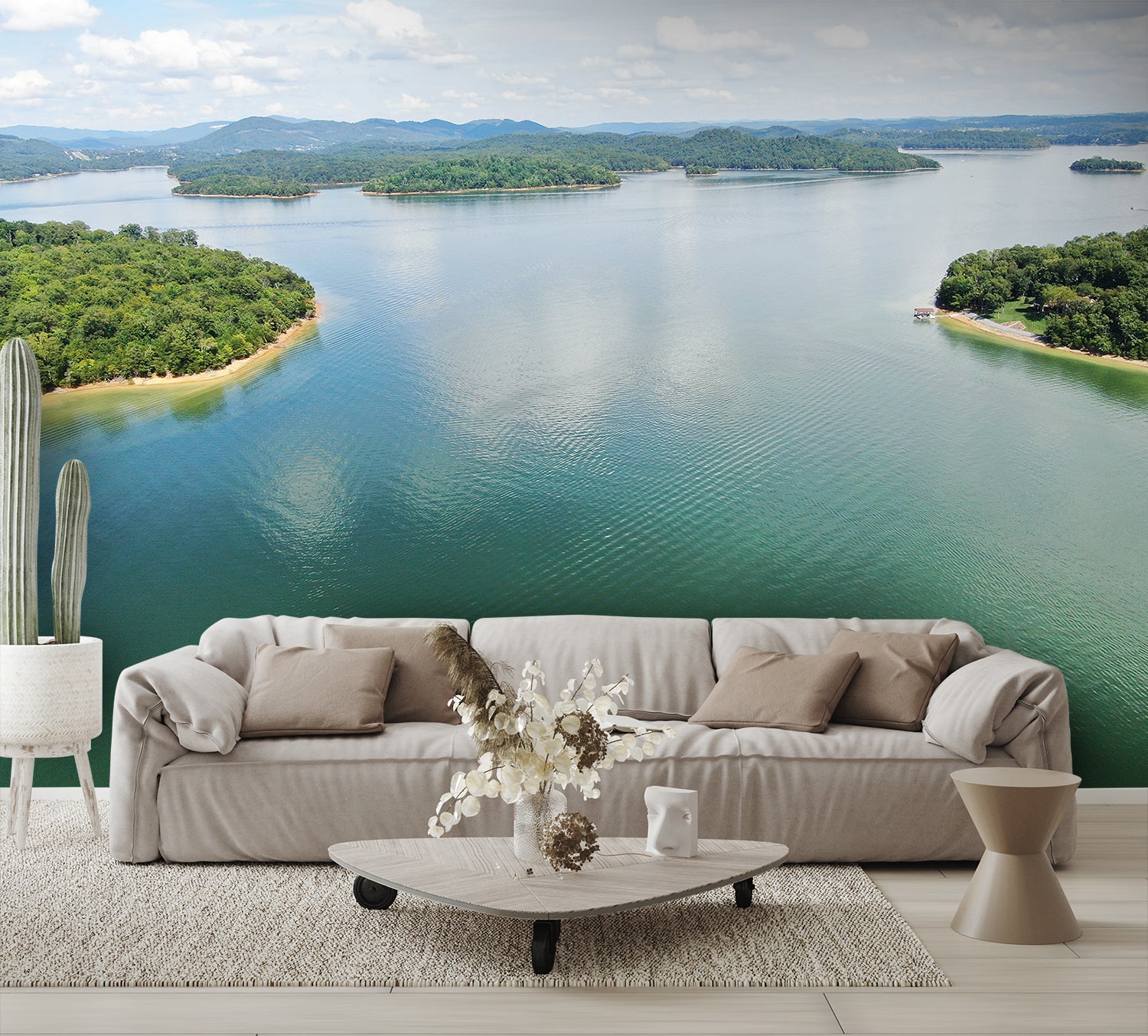 Cherokee Reservoir Tennessee Version C Mural Wallpaper