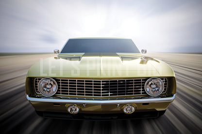Car Art Speed Wall Mural