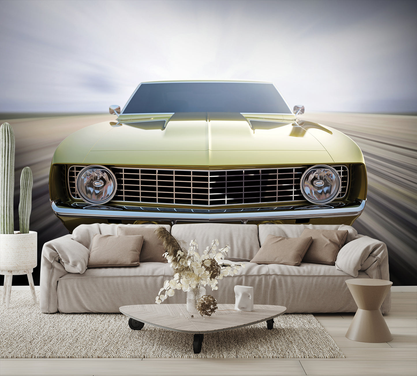 Car Art Speed Wall Mural