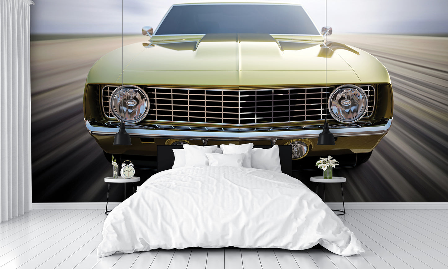Car Art Speed Wall Mural