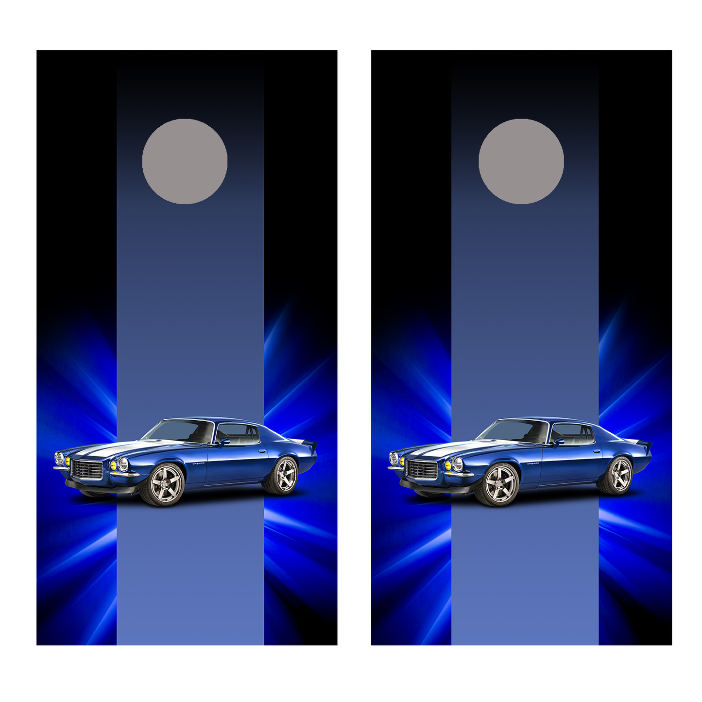 Camaro 2 Cornhole Board Decal Wraps