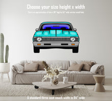 Car Art Nova Vector 1 Front Wall Decal
