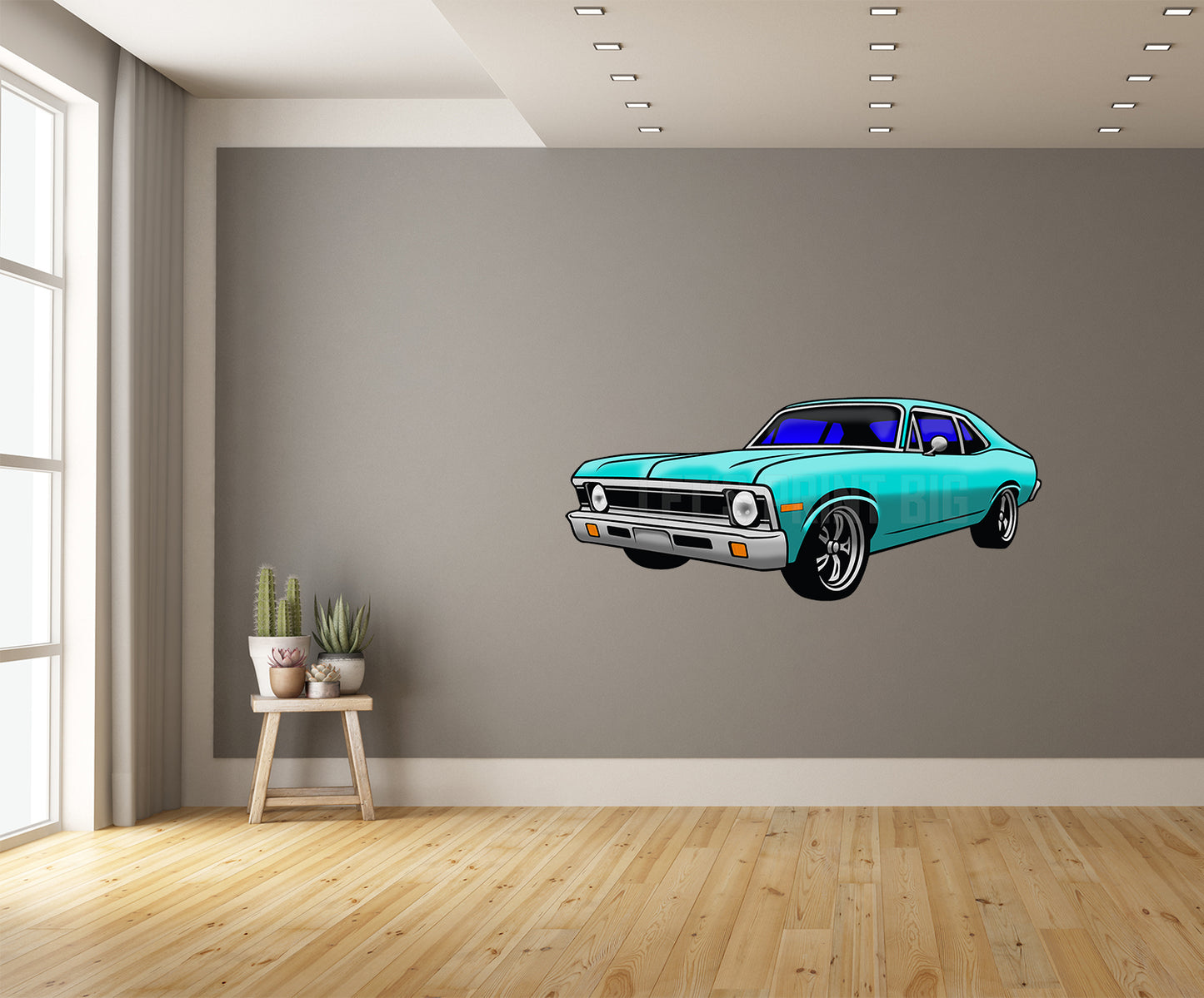 Car Art Nova Vector 2 Angle Wall Decal