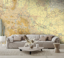 Aeronautical Chart Cheyenne Wall Mural