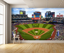 Citi Field Baseball Diamond Field Custom Designed Wallpaper