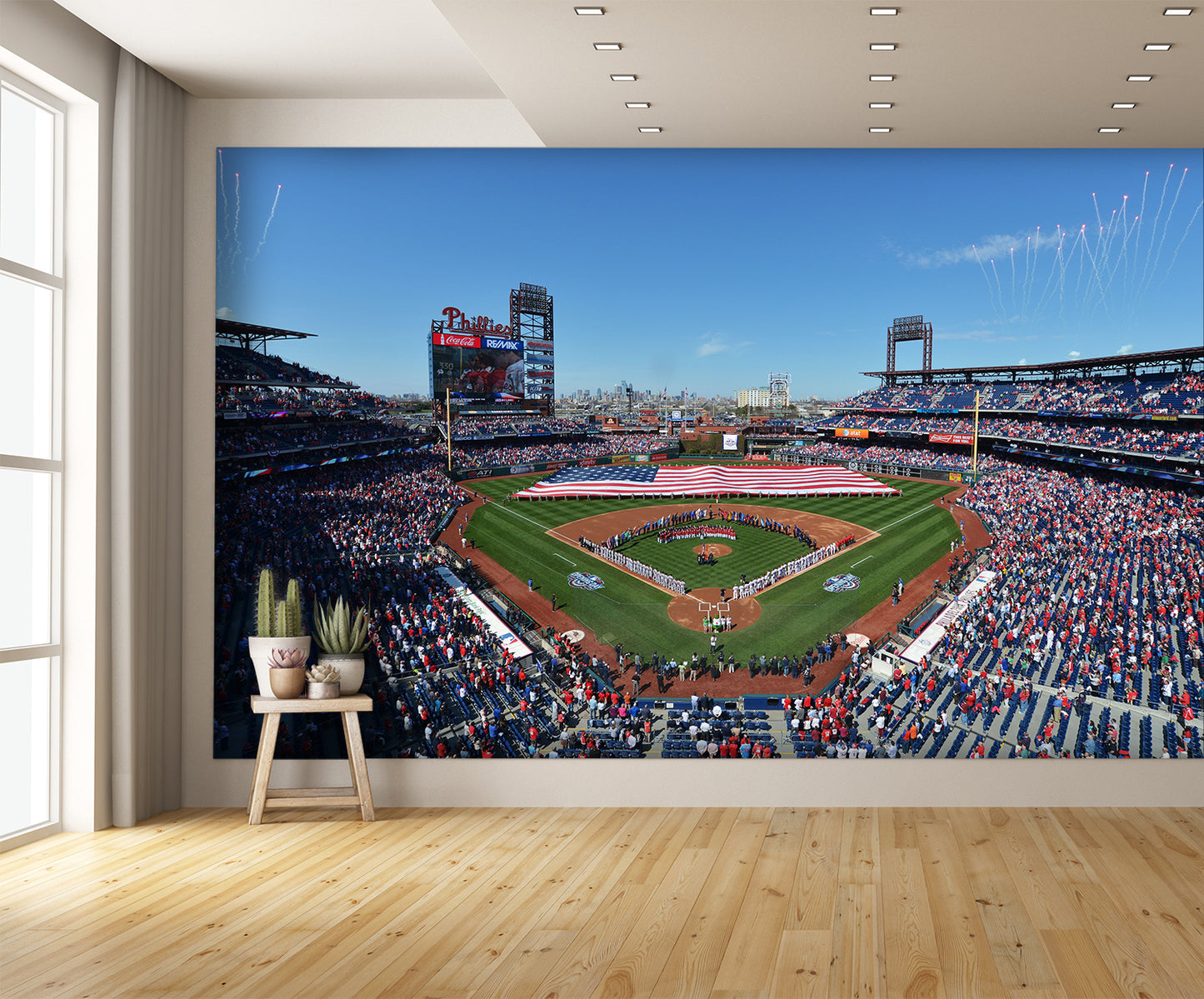 Citizens Park Stadium Design Custom Designed Wallpaper
