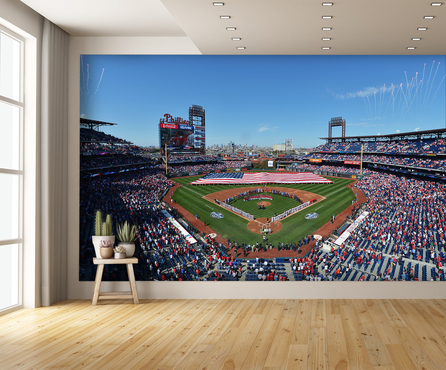 Citizens Park Stadium Design Custom Designed Wallpaper