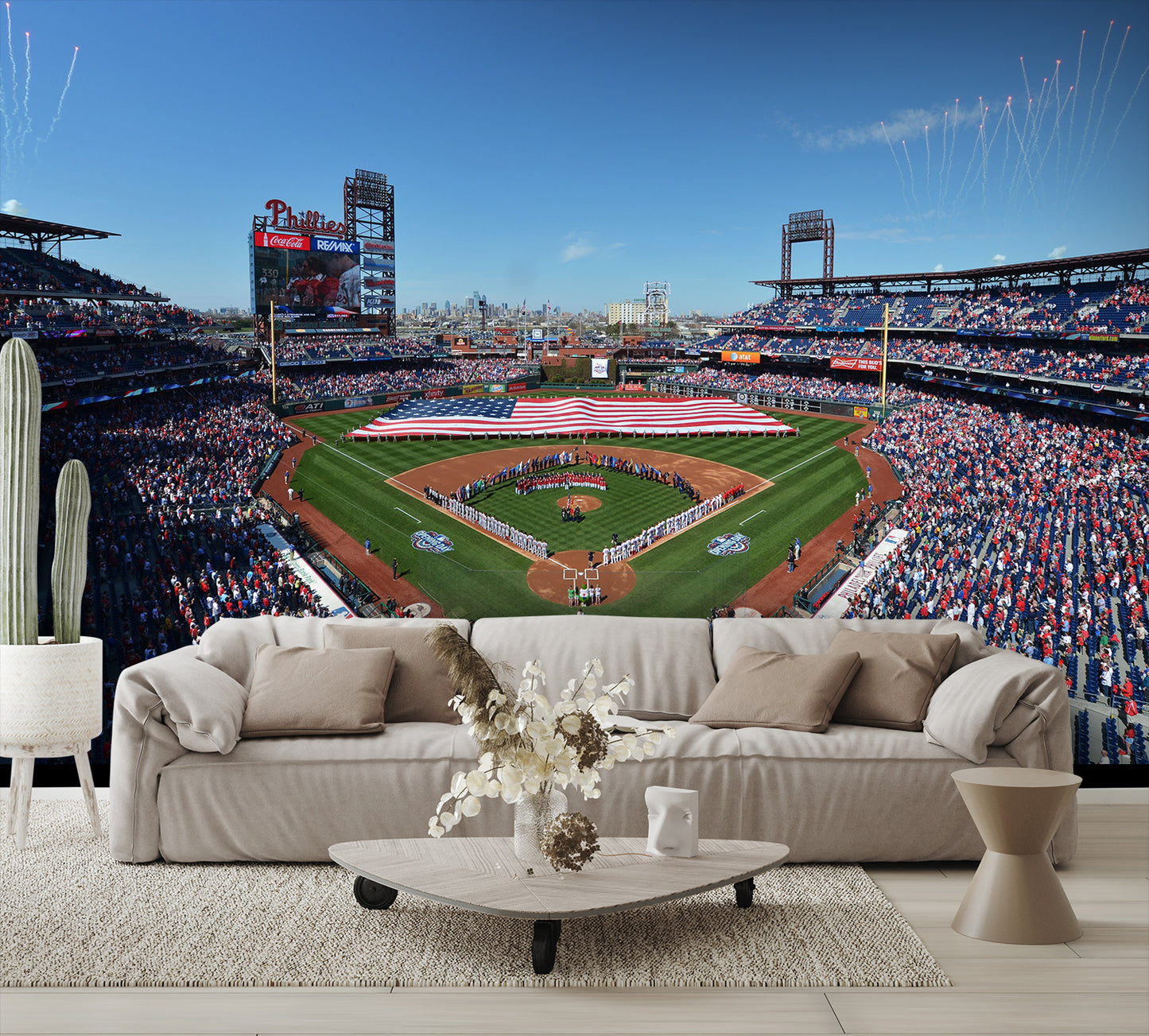 Citizens Park Stadium Design Custom Designed Wallpaper