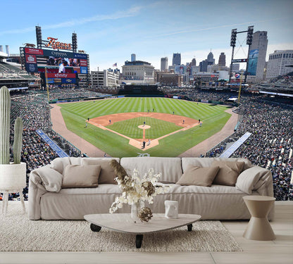 Detroit Tigers Wallpaper Baseball Diamond