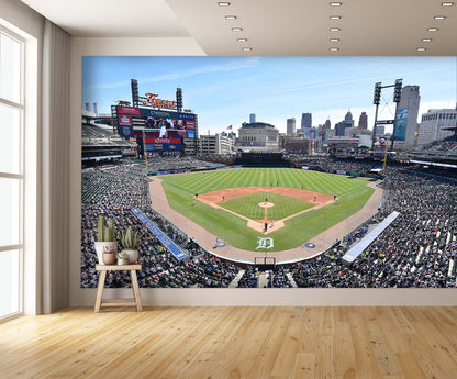 Detroit Tigers Wallpaper Baseball Diamond